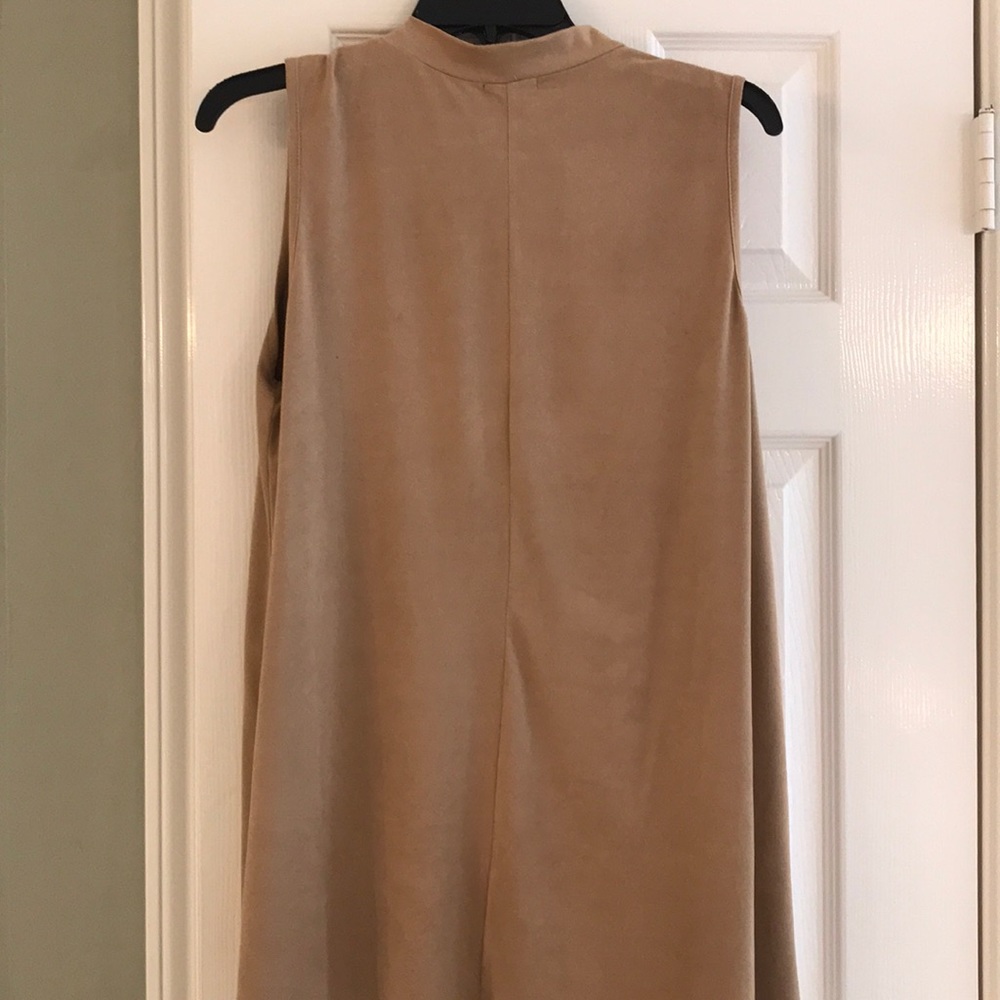 Tan suede tunic - Picture 2 of 2